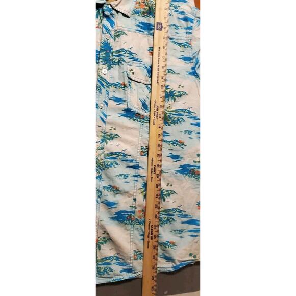 RED CAMEL XL Hawaiian Palm Tree Graphic Print Shirt Men's - Picture 5 of 5